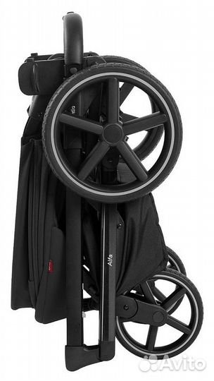 Коляска 2 в 1 Carrello Alfa 2025, черный