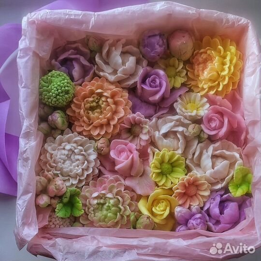 Букеты из зефира
