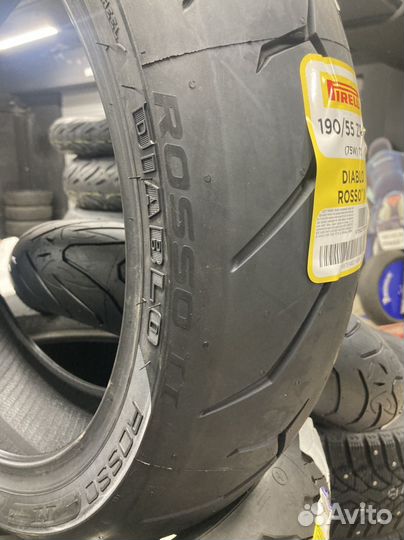 Мотошина Pirelli Diablo Rosso II 190/55 17