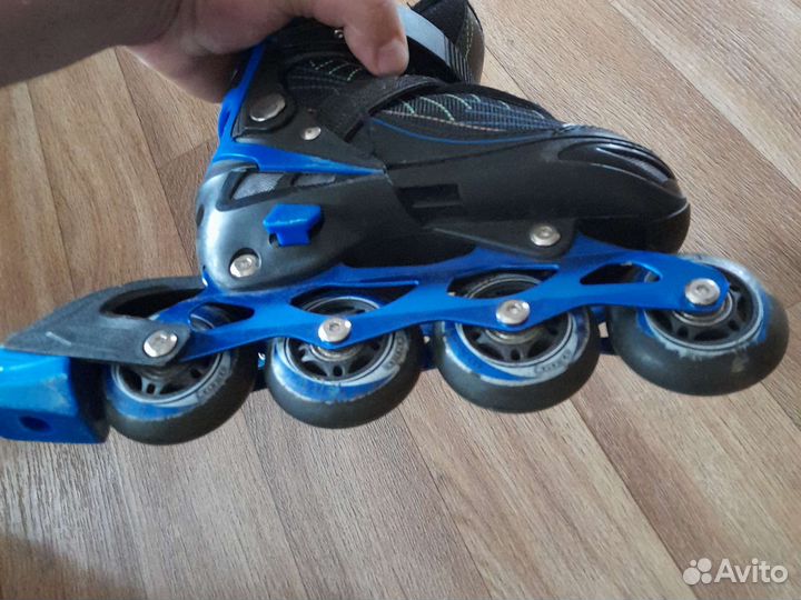 Роликовые коньки детские с защитой