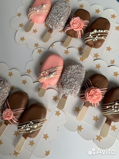 Эскимо пирожное на палочке