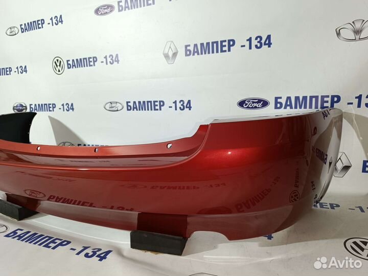 Бампер калина 1 задний в цвет калина-104