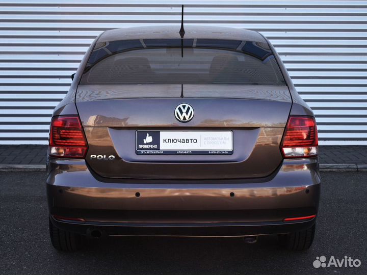 Volkswagen Polo 1.6 AT, 2016, 133 000 км