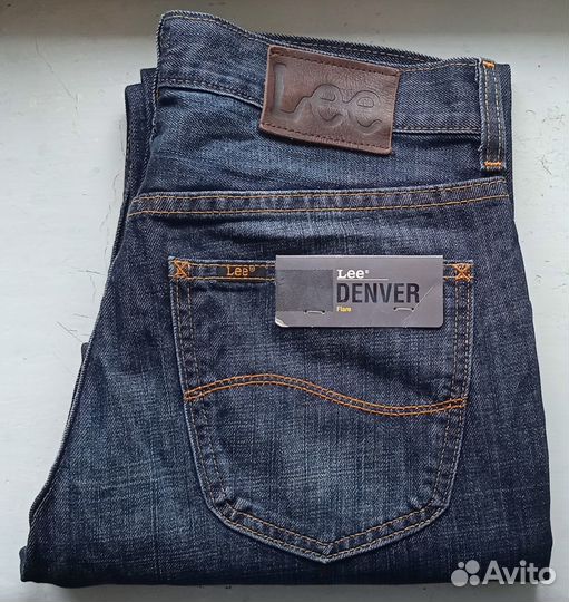 Lee Denver Bootcut джинсы, новые, W32L30, р.48