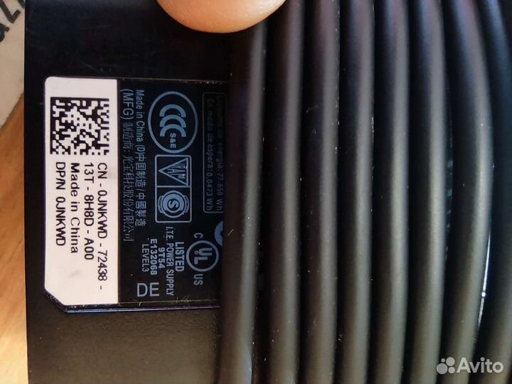 Блок питания для ноутбука 65w type c