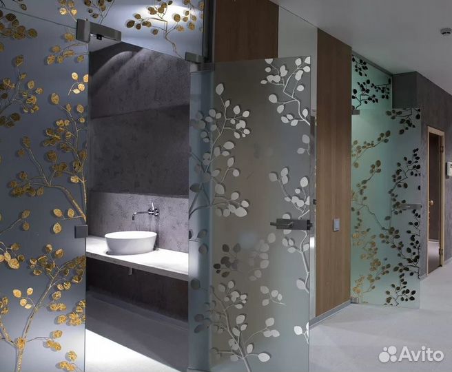 Стеклянные перегородки