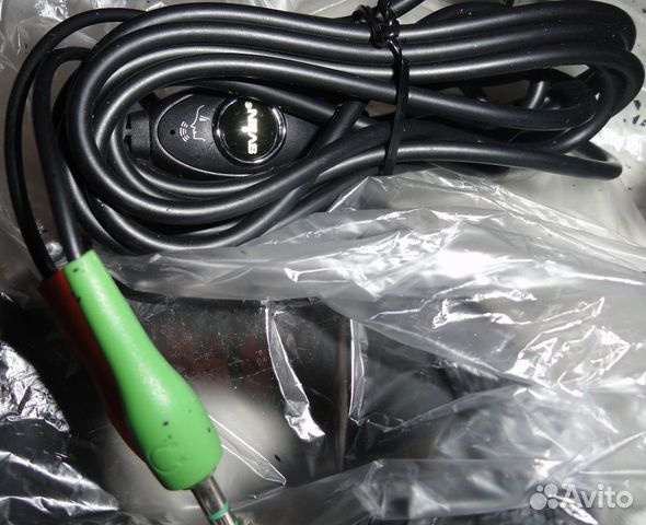 Провода от наушников, 2 AUX, один с микрофоном