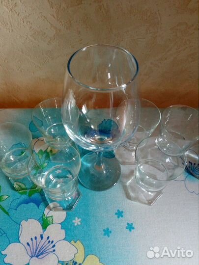 Бокалы + стопки