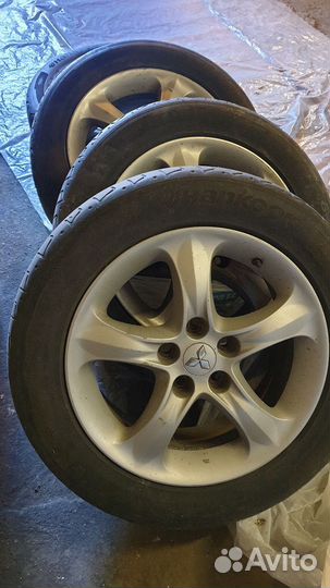 Колеса в сборе. Оригинал Диски R17 Mitsubishi