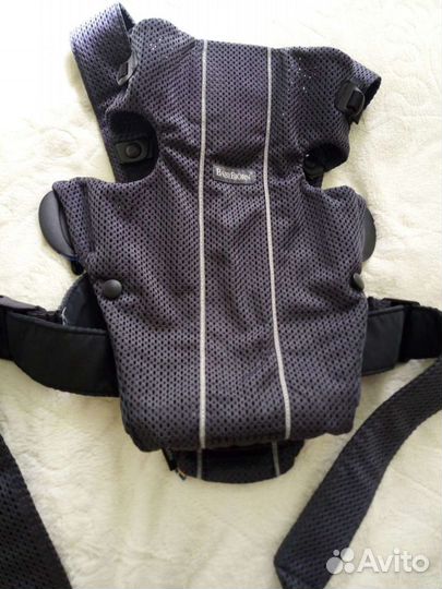 Эргорюкзак слинг babybjorn mini и флисовый чехол д