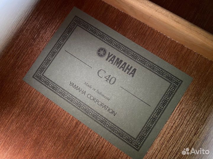 Гитара yamaha c40
