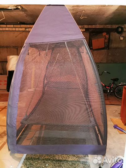 Садовые качели гамак 