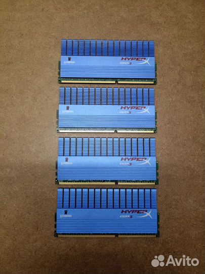 Оперативная память HyperX 16 гб DDR3 1600 мгц