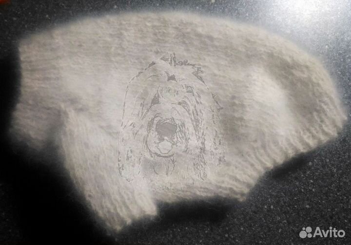 Свитерок из собачьей шерсти для маленьких собак и