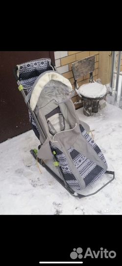 Санки на колесах