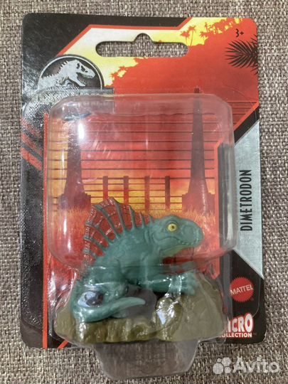 Динозавры jurassic world микро коллекция