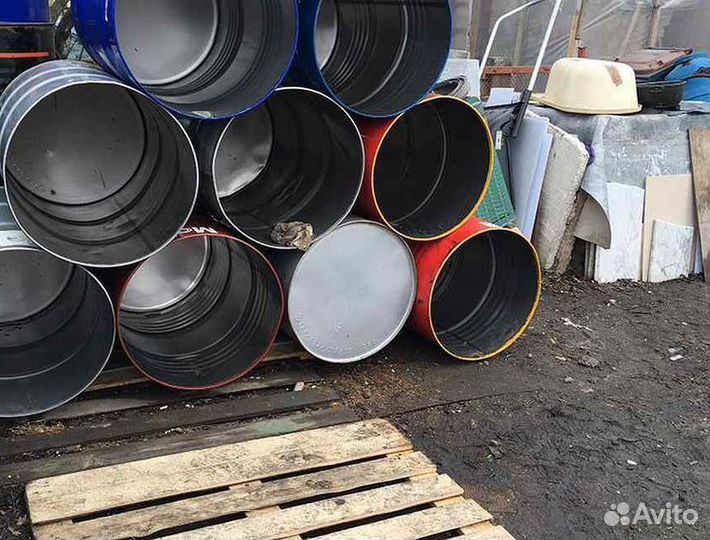 Бочка металлическая 220л