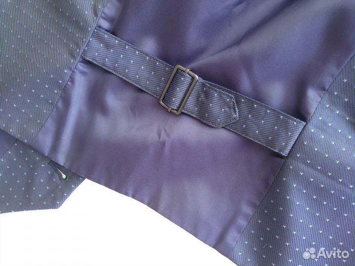 Жилетка для мальчика школьная, с бабочкой