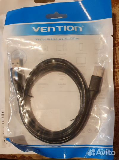 Vention кабель USB A 3.0 USB B 3.0 1 метр