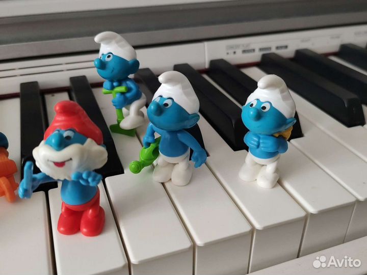 Киндеры 90 х смурфики смурфы