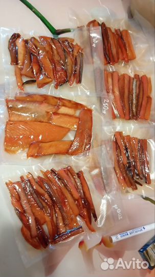 Копчëная Сима, Кижуч, Горбуша