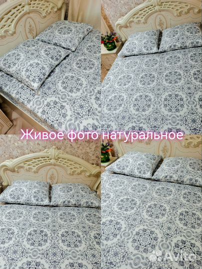 Простынь на резинке разных размеров новое