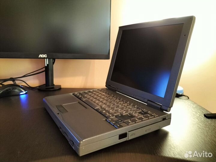 Ретро ноутбук fujitsu siemens LiteLine 5033