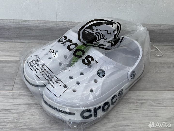 Сабо Crocs белые новые