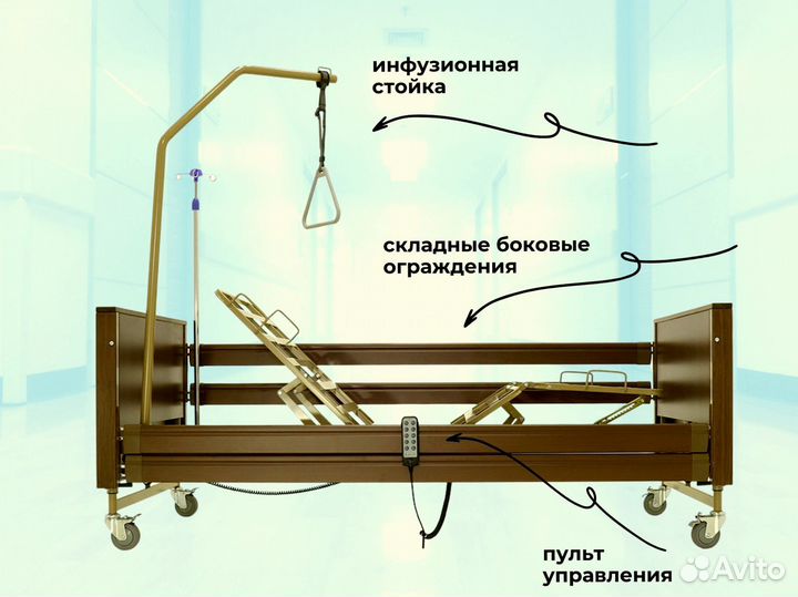 Медицинская кровать