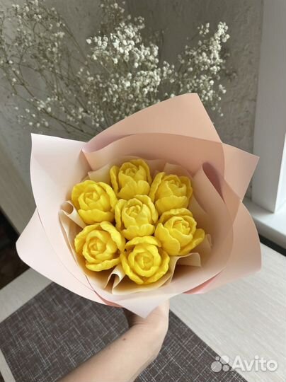 Мыльный букет