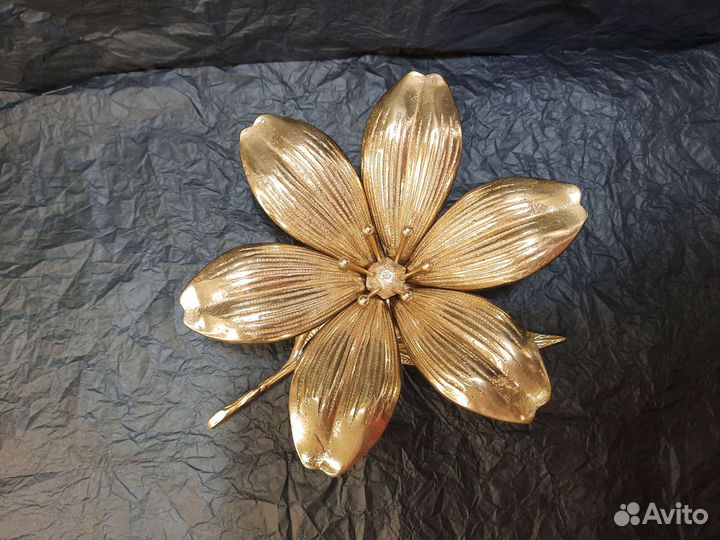 Пепельница Цветок бронза Испания