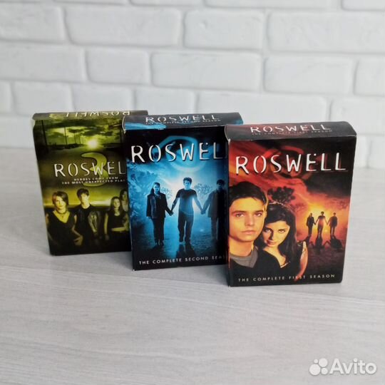 Roswell (Город пришельцев) DVD все 3 сезона