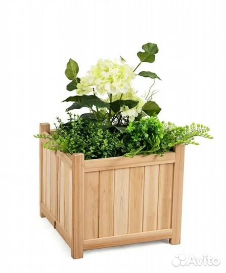 Вазоны для цветов из дерева