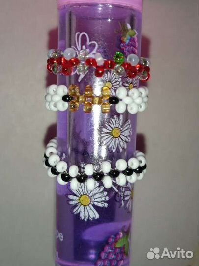 Колечки из бисера