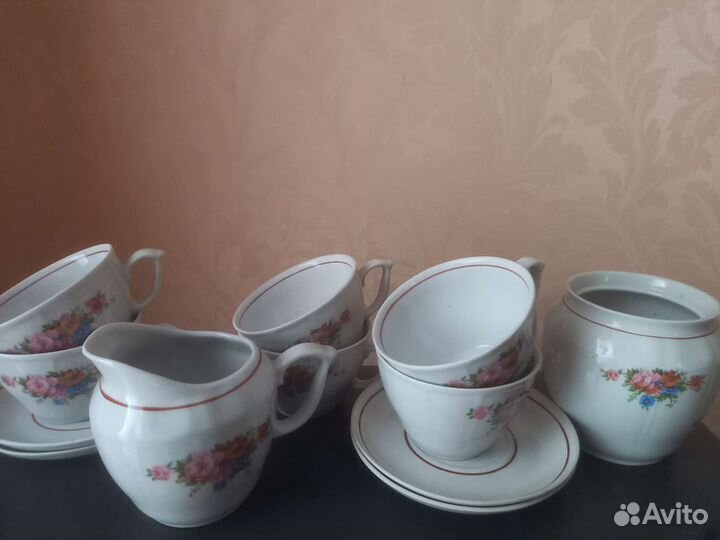 Чайный сервиз СССР Туймазинский фз