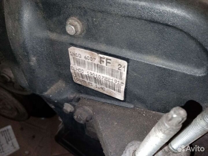 Двигатель в сборе Форд Фьюжн 1.4