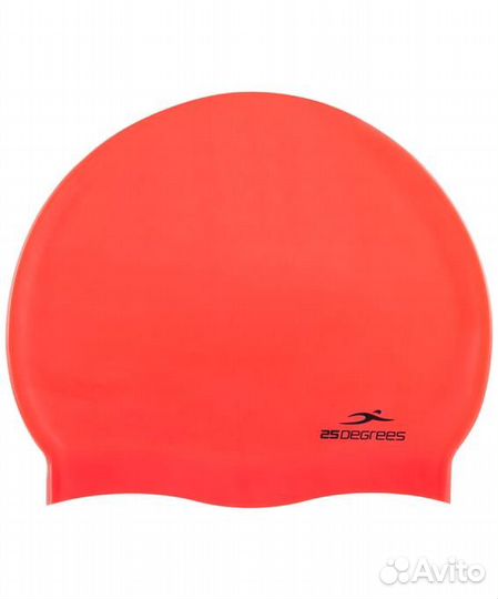 Шапочка для плавания 25degrees Nuance Red, силикон