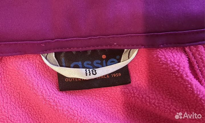 Куртка lassie softshell 116 (+6)