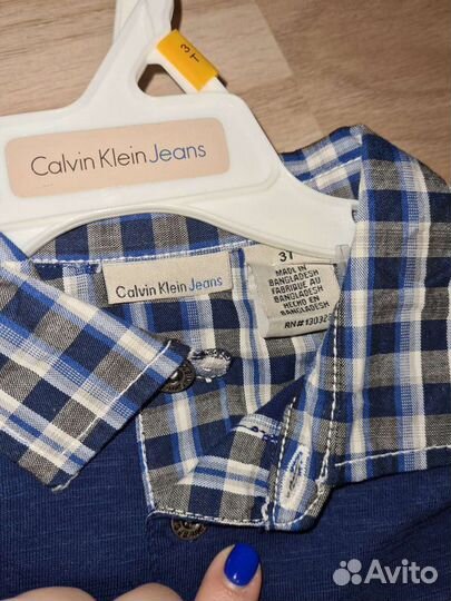 Calvin klein костюм на мальчика 3 года, новый