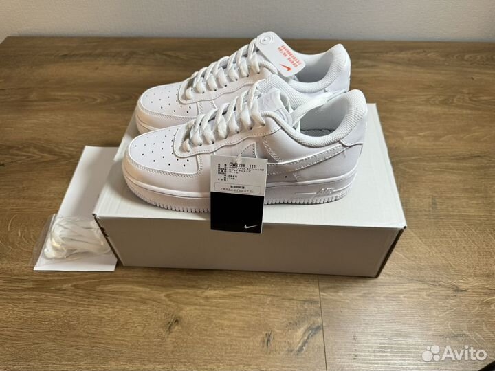 Nike Air Force 1 белые Оригинал качества