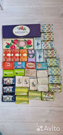 Мыло СССР советское и импортное