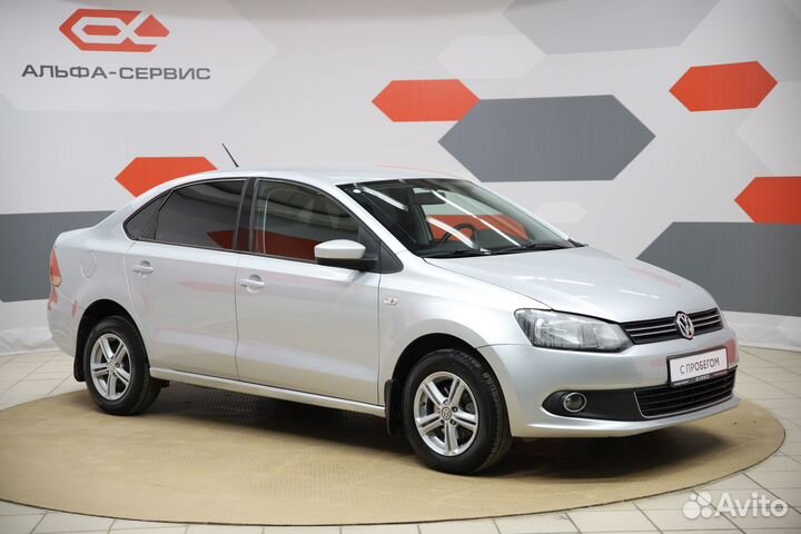 Volkswagen Polo 1.6 AT, 2013, 153 566 км