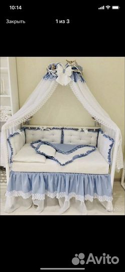 Бортики в кроватку