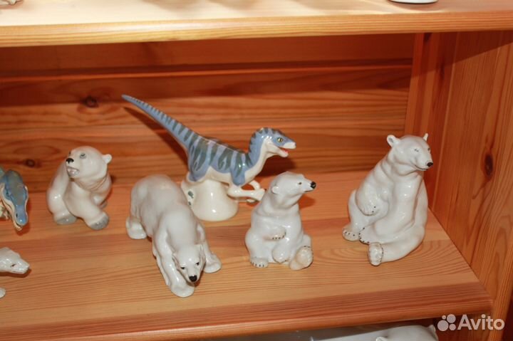 Фарфор Животные и динозавры