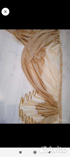 Штора с ламбрекеном