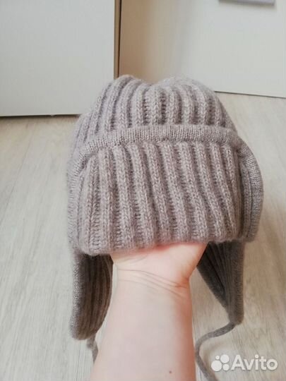 Шапка ушанка детская зимняя