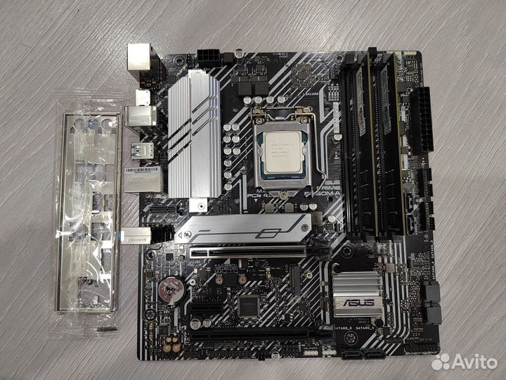 Комплект Asus prime B560M-A+Intel i5 11400f+16 Гб