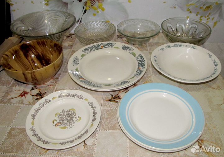 Салатницы Тарелки без сколов и трещин