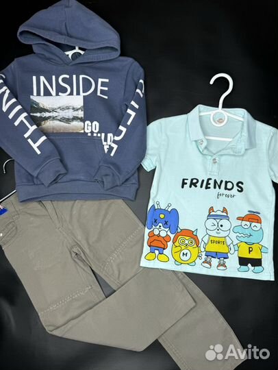 Вещи пакетом на мальчика