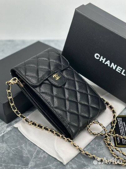 Сумка чехол для телефона Chanel